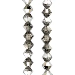 Preciosa Glass Crystal Bicone Beads, 4mm by Bead Landing&trade; Labrador Half Coat