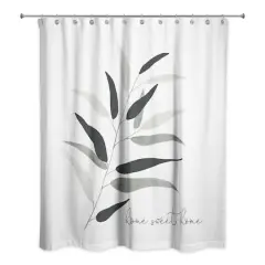 Home Sweet Home 71" x 74" Shower Curtain