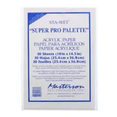 Masterson Sta-Wet&reg; Super-Pro Palette Sheet Refills