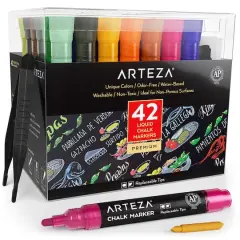 Arteza&reg; 42 Liquid Chalk Markers Set