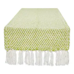 DII&reg; 72" Woven Table Runner Avocado