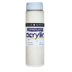 Daler-Rowney&reg; Graduate Acrylic, 500mL Buff Titanium