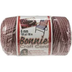 Bonnie Craft Cord, 6mm Rose