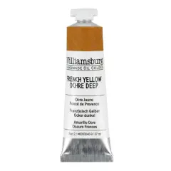 Williamsburg&reg; Artist Oil Colors, 37mL French Yellow Ochre Deep