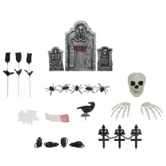 Tombstone Outdoor Halloween Decoration Set