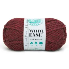 Lion Brand&reg; Wool-Ease&reg; Thick & Quick&reg; Solid Yarn Claret
