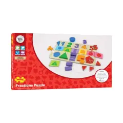 Bigjigs&reg; Wooden My First Fractions Puzzle