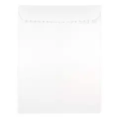 JAM Paper 9" x 12" White Open End Catalog Commercial Envelopes, 100ct.