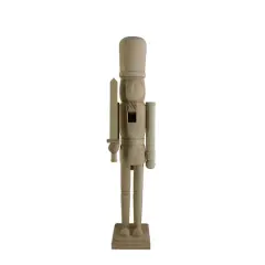 24" Soldier with Sword DIY Pinewood Nutcracker by Make Market&reg;