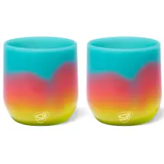 Silipint&reg; 12oz. Aurora Silicone Stemless Wine Glasses, 2ct.