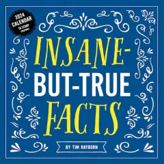 TF Publishing 2024 Insane But True Wall Calendar