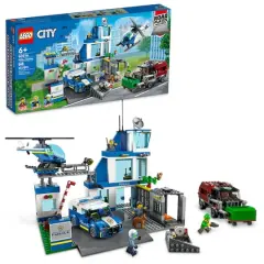 LEGO&reg; City Police Station 60316 Building Kit (668 Pieces)