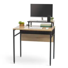 Iris&reg; Rustic Brown Computer Desk