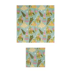 Hello Honey&reg; 6.5" Festive Christmas Tree Square Paper Napkins, 50ct.