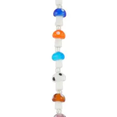 Multicolor Mushroom Lampwork Glass Bead Mix by Bead Landing&trade;
