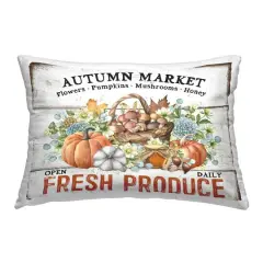 Stupell Industries Fresh Fall Produce Decorative Printed Throw Pillow