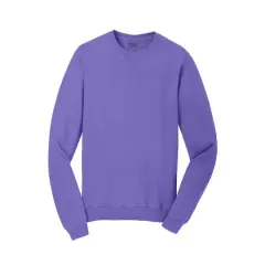 Port & Company&reg; Beach Wash&reg; Garment-Dyed Sweatshirt Amethyst