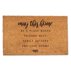 May This Home 30" x 18" Door Mat