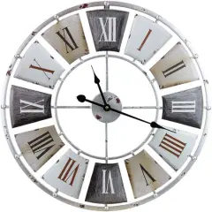 Sorbus&reg; 24" Metal Wall Clock