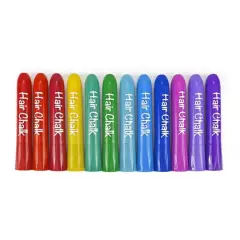 The Pencil Grip&trade; 12 Color Hair Coloring Chalk