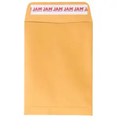 JAM Paper 5.5" x 7.5" Brown Kraft Open End Catalog Manila Envelopes