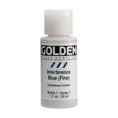 Golden&reg; Fluid Interference Acrylics 1oz. Interference Blue (Fine)
