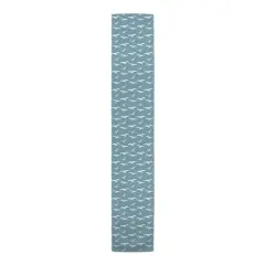 Seagulls Table Runner Light Blue