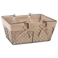 DII&reg; Natural Chicken Wire Egg Basket