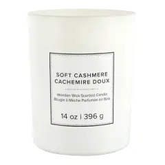 14oz. Wooden Wick Scented Candle by Ashland&reg; Soft Cashmere