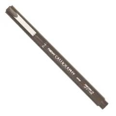 JAM Paper 5.0mm Calligraphy Pen, 2ct. Brown