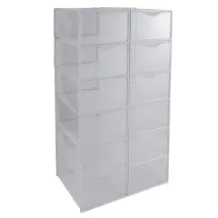 Simplify Stackable Shoe Boxes, 12ct. White