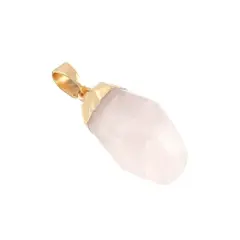 Rose Quartz Irregular Pendant by Bead Landing&trade;