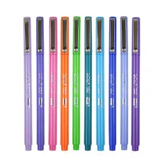 Marvy&reg; Uchida LePen&reg; Extra Fine 10 Color Bright Pen Set