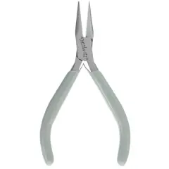 John Bead 4.75" Multi Purpose Classic Slim Stainless Steel Chain Nose Jewelry Pliers