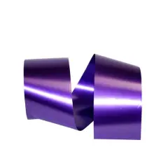 JAM Paper 2.75" x 55yd. Paper Coated Plastic Shiny Ribbon Purple