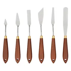 Liquitex&reg; 6 Piece Metal Palette & Painting Knives Set