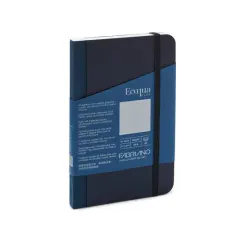 Fabriano&reg; Ecoqua Plus Fabric-Bound Blank Notebook Navy