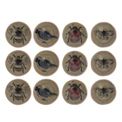 Hello Honey&reg; 3.75" Insect & Bird Stoneware Dish Set