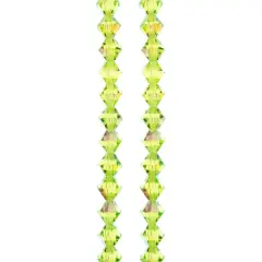 Preciosa Glass Crystal Bicone Beads, 6mm by Bead Landing&trade; Limecicle AB