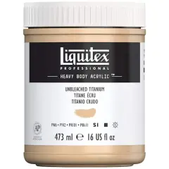 Liquitex&reg; Professional Heavy Body Acrylic&trade; Paint, 16oz. Unbleached Titanium