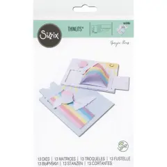 Sizzix&reg; Thinlits&trade; Die Card Rainbow Die Set