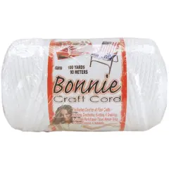 Bonnie Craft Cord, 6mm White