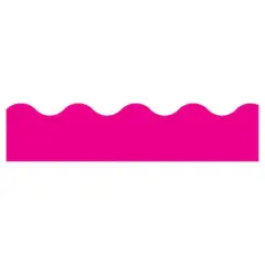 Terrific Trimmers&reg; Scalloped Borders, 39ft. Hot Pink