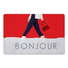 Bonjour 27" x 18" Floor Mat