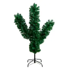 4ft. Unlit Green Cactus Artificial Christmas Tree