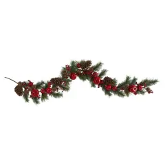 6ft. Apple, Berries & Pinecone Garland