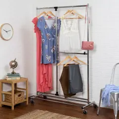 Honey Can Do 2-Tier Garment Rack