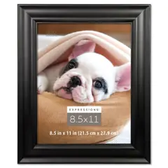 Expressions&trade;8.5" x 11" Black Document Frame by Studio D&eacute;cor&reg;