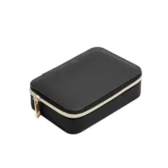 Lilarie & Co. Travel Jewelry Box Black