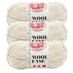 3 Pack Lion Brand&reg; Wool Ease&reg; Yarn Natural Heather
